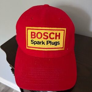 Bosch Red Cap with Yellow Logo